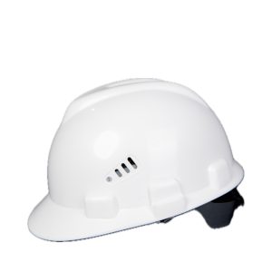 Каска защитная белая